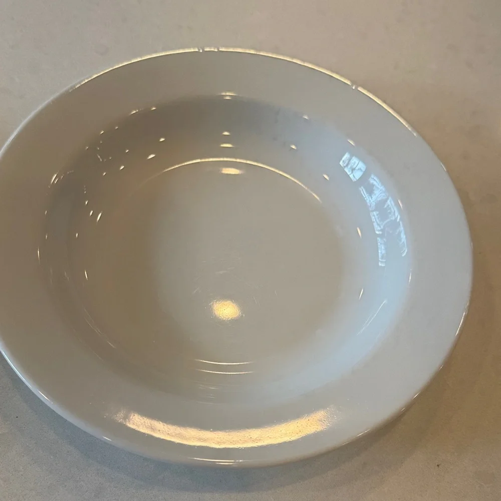 Crate&Barrel Classic White Dinnerware Set made in Poland